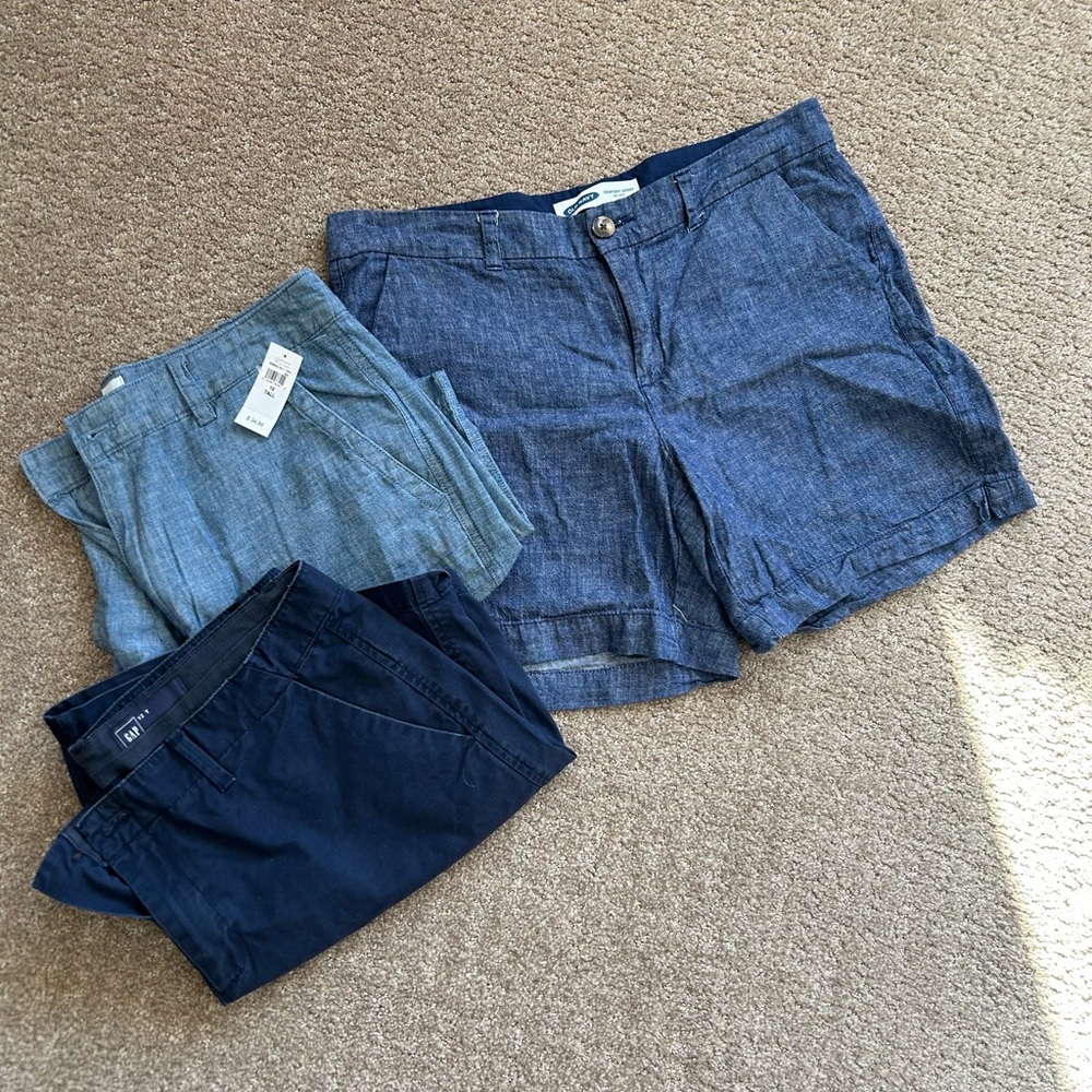 Set of 3 pairs of shorts size 12